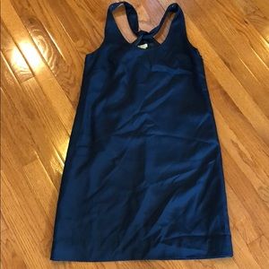 Navy A Line Dress